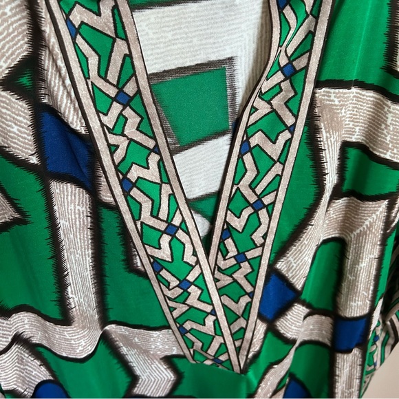 Diane Von Furstenberg Tuvallu Silk blend Geometric Mini Dress - Picture 5 of 12
